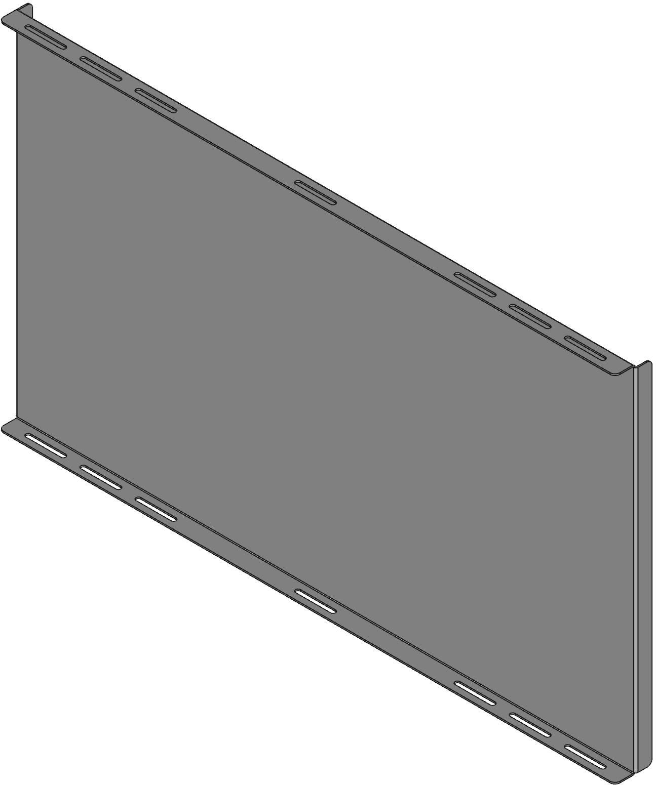 Hammond Manufacturing-RFUS1931BK1 null Four Post Mounting Sliding Shelf, Steel, Black Color