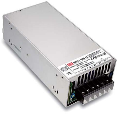 Mean Well Enterprises-HRPG-1000N3-48 AC-DC-Spannungsversorgung AC/DC Power Supply Single-OUT 48V 21A 1008W 19-Pin Carton