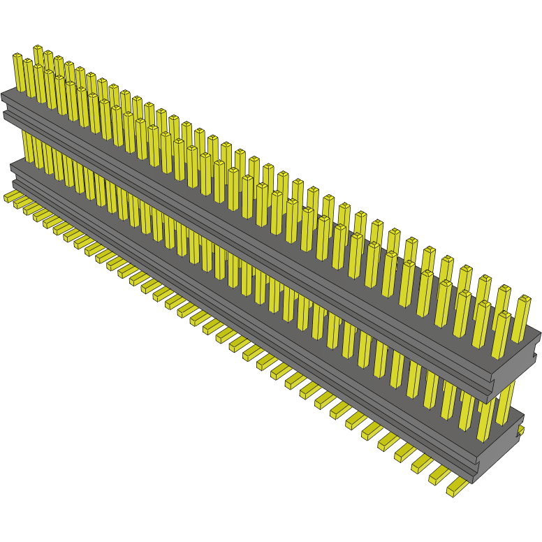 Samtec-AW-35-03-G-D-224-075 Steckverbinderleisten und Leiterplattenbuchsen Conn Board Stacker HDR 70 POS 0.8mm Solder ST SMD Tube