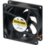 DC Fan Axial Ball Bearing 12V 10.8V to 13.2V 81.9CFM 54dB 80 X 80 X 25.2mm Sensor