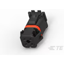 TE Connectivity-2109100-2 Gaine de câblage de raccordement discret TruckBusandOff-RoadHousingsMQS SLD 4P PLUG ASSY