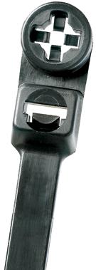Panduit-PLST4HS25-TL300 Attache-câble Cable Ties, Stud Mount Weather Resistant Nylon 6/6 Black 102mm 534N