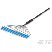 TE Connectivity-1-2835699-0 Glasfaserkabel-Baugruppen Cable Assembly Optical Cable 10m Duplex LC 12 POS PL