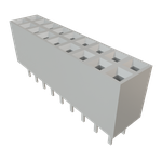 Conn Socket Strip SKT 18 POS 2.54mm Solder ST Top Entry Thru-Hole TIGER CLAW™ Tube