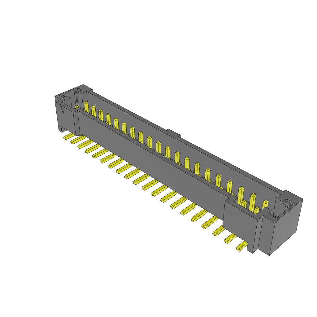 Samtec-T2M-120-01-S-D-SM Steckverbinderleisten und Leiterplattenbuchsen Conn Shrouded Header HDR 40 POS 2mm Solder ST SMD Tube
