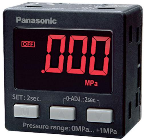 Panasonic-DP-002 Sensor de presión industrial Pressure Sensor 0kPa to 1000000kPa Gage 4-Pin