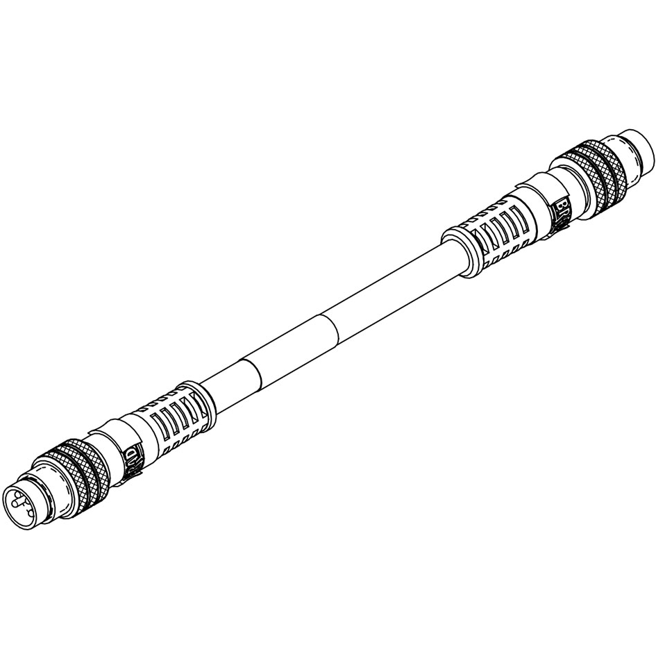 Molex-1203591009 null Nano-Change (M8) to Nano-Change (M8) Double-Ended Cordset, 4 Poles