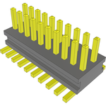 Conn Unshrouded Header HDR 20 POS 0.8mm Solder ST SMD Tube