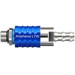 Amphenol-SQD04-SBCN-PAEM-BE001 热量管理配件 Thrml Mgmt Access Liquid Cooling Socket Blue Staniless Steel