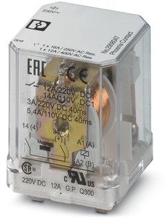 PHOENIX CONTACT-2908047 Power Relays Power Relay 230VAC 16A SPST-NO(38.6x36.1x45.5)mm Socket