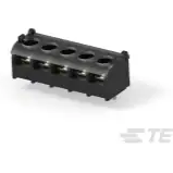TE Connectivity-1546927-5 连接器接线板 Conn Barrier Strip 5 POS 8.26mm Solder RA Thru-Hole 15A/Contact Package