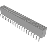 Conn Socket Strip SKT 40 POS 2.54mm Solder ST Bottom Entry Thru-Hole TIGER CLAW™ Tube