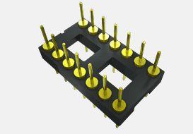 Samtec-APA-632-T-B 插座连接器 Conn DIP Adapter HDR 32 POS 2.54mm ST Thru-Hole Bulk