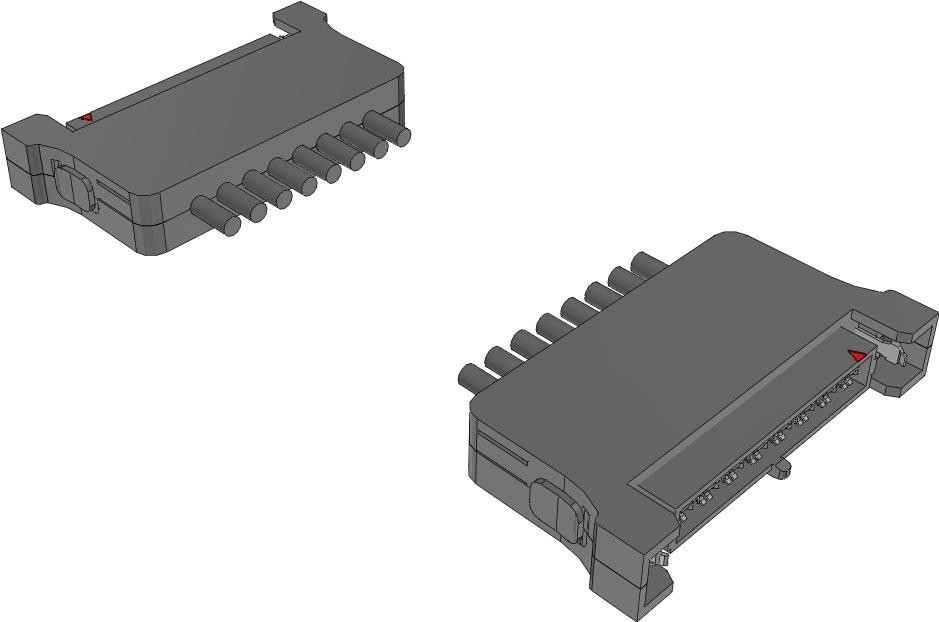 Samtec-IJ5C-08-0750-S-D-NDS-2 Kabelbaugruppen Koaxial 50 Ohm High-Isolation RF Cable Assembly