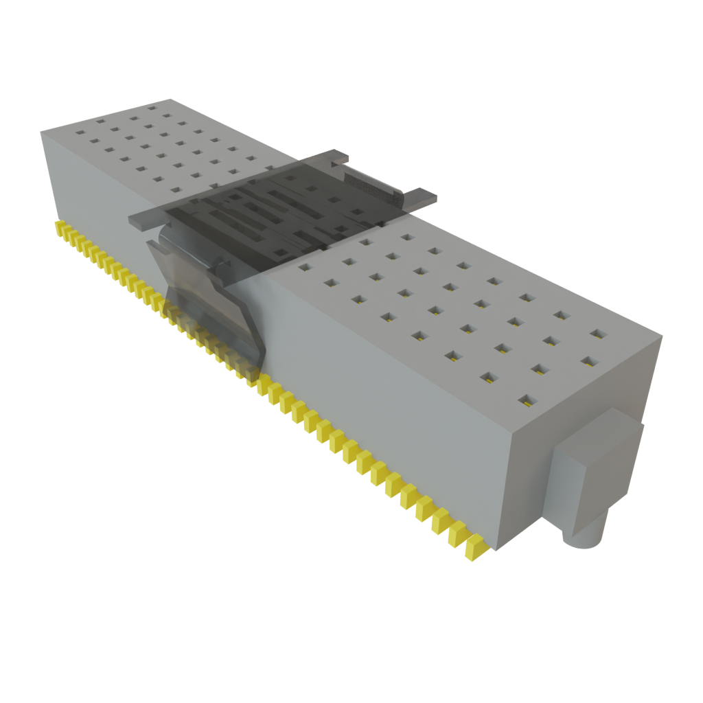 Samtec-SOLC-120-02-S-Q-A-P Connector Headers and PCB Receptacles Conn Socket Strip SKT 80 POS 0.635mm Solder ST SMD Tube