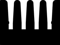 Fischer Elektronik-ICK SMD F 8 SA 散热器 Heat Sink Passive Extruded Panel Mount Aluminum 74°C/W Black Anodized