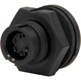 Conxall-17982-5SG-300 圆形连接器 Conn Circular SKT 5 POS Solder ST Panel Mount 5 Terminal 1 Port