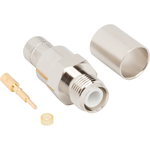 Conn TNC 0Hz to 8GHz 50Ohm ST Cable Mount RCP Gold Bag