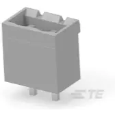 TE Connectivity-1546111-2 Connector Headers and PCB Receptacles Conn Shrouded Header (4 Sides) HDR 2 POS 5.08mm Solder ST Top Entry Thru-Hole Box