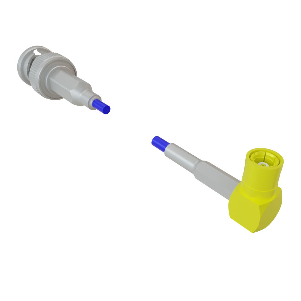 Samtec-RF316-04SP3-07RP1-0305 Kabelbaugruppen Koaxial Cable Assembly Coaxial 0.305m 26AWG BNC to SMB PL-PL Solutionator Bag