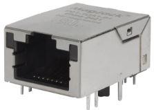 Bel-P01-1CA1-01 Connector Telephone and Telecom Conn RJ-45 RCP 8 POS 1.02mm Solder RA Thru-Hole 17 Terminal 1 Port