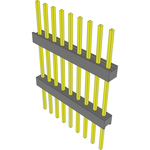 Conn Board Stacker HDR 9 POS 2.54mm Solder ST Top Entry Thru-Hole Bulk
