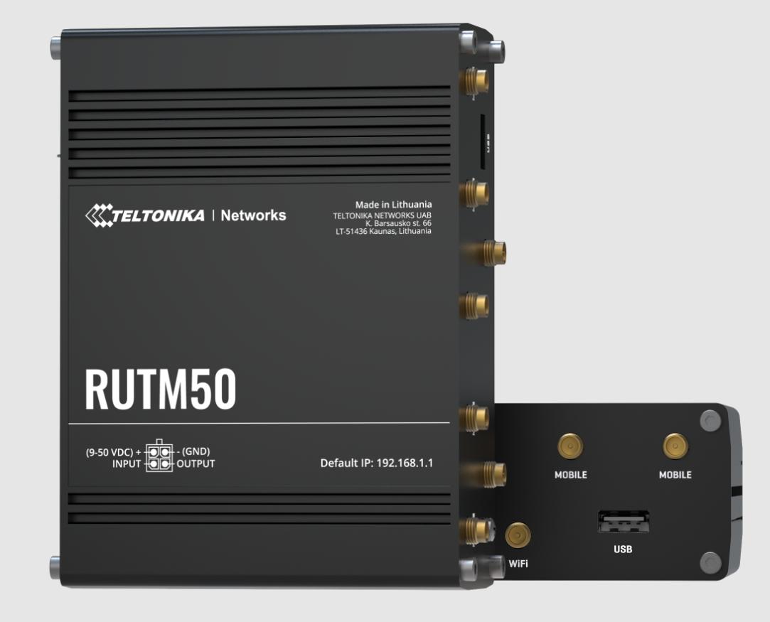 Teltonika-RUTM50000000 DSL-Routern Cellular 5G Router