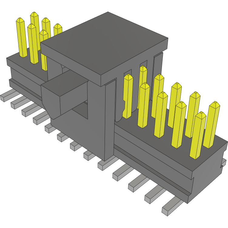 Samtec-FTSH-113-01-LTL-DV-K-P-TR 连接器插头及 PCB 插座 Conn Unshrouded Header HDR 26 POS 1.27mm Solder ST SMD TIGER CLAW™ T/R