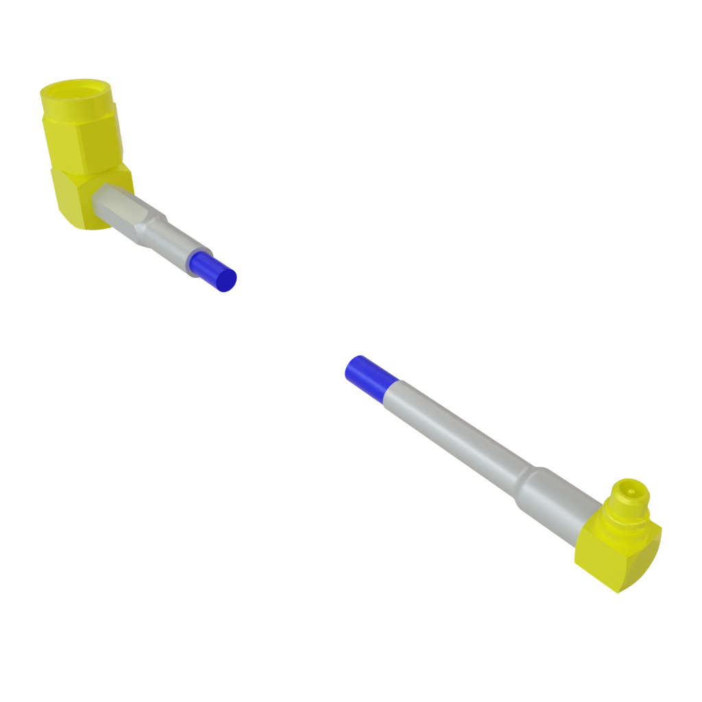 Samtec-RF174-01RP1-03RP1-0152 Kabelbaugruppen Koaxial Cable Assembly Coaxial 0.152m 26AWG SMA to MMCX PL-PL Bag