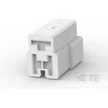 TE Connectivity-880573 Einzeladersteckverbinder, Gehäuse Conn Housing RCP 3 POS Crimp ST Cable Mount Natural Carton