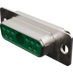 Conn D-Sub F 1Power/10Signal POS 2.84mm Solder RA Thru-Hole 1 Port Carton