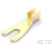 TE Connectivity-63526-1 连接器端子 Spade Tongue Terminal 10-12AWG Brass 24.58mm Reel/Strip