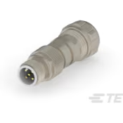TE Connectivity-1-2312527-2 Connettore circolare Conn M12 Circular PIN 5 POS Crimp ST Cable Mount 5 Terminal 1 Port Box
