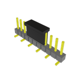 Conn Unshrouded Header HDR 11 POS 2.54mm Solder ST Top Entry SMD Tube