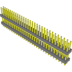 Conn Board Stacker HDR 60 POS 2.54mm Solder ST Top Entry Thru-Hole Bulk