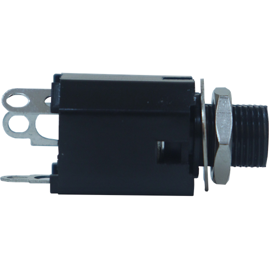 Switchcraft-NL112BX 音频及视频连接器 Conn Phone Jack F 3 POS Solder Lug ST Panel Mount 3 Terminal 1 Port