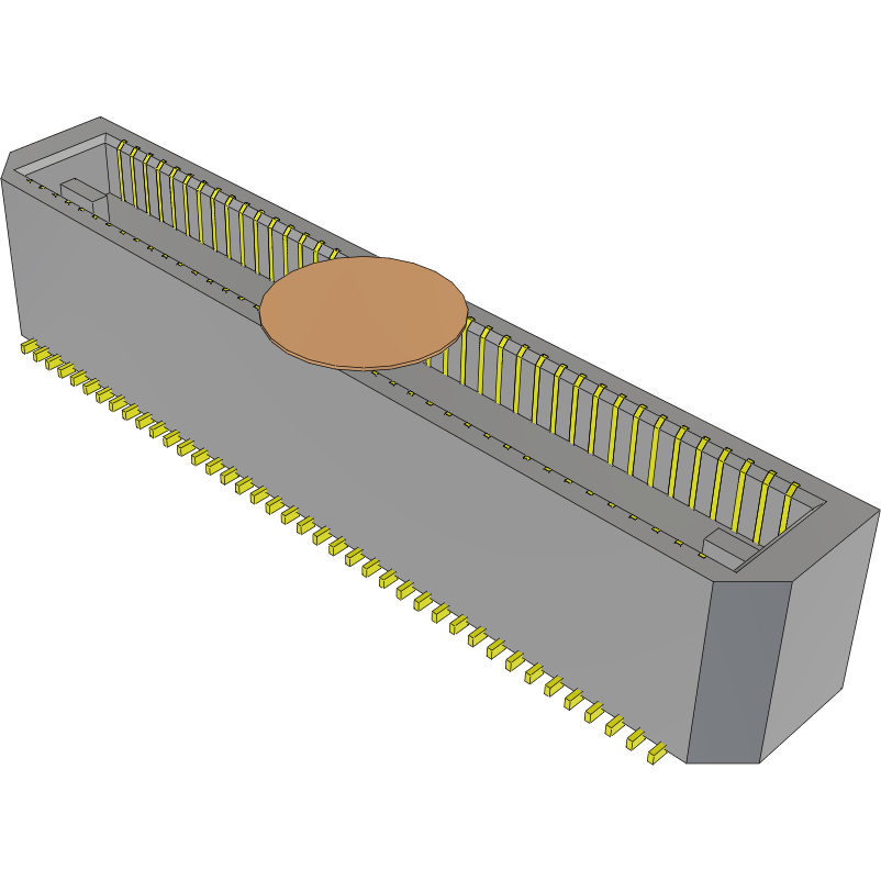 Samtec-BTE-040-02-C-D-A-K-TR Steckverbinderleisten und Leiterplattenbuchsen Conn Micro Terminal HDR 80 POS 0.8mm Solder ST SMD T/R