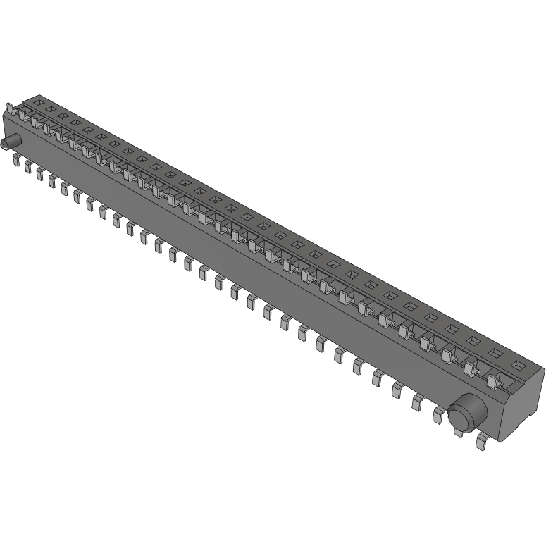 Samtec-CLP-130-02-L-DH-A Steckverbinderleisten und Leiterplattenbuchsen Conn Socket Strip SKT 60 POS 1.27mm Solder RA Side Entry SMD TIGER CLAW™ Tube