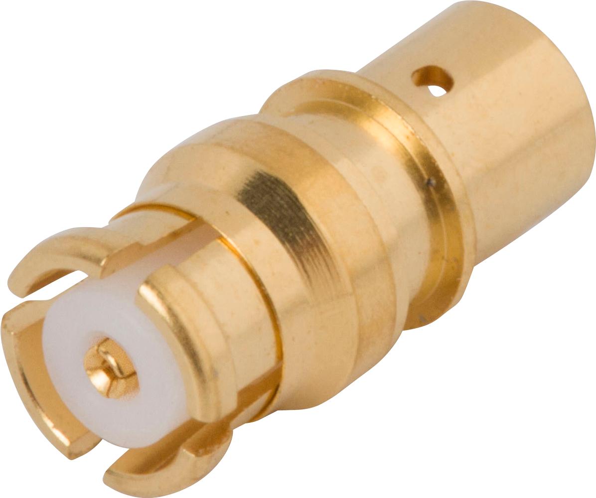 Amphenol SV Microwave-1221-4004 RF-Steckverbinder Conn SMP 0Hz to 3GHz 50Ohm ST Cable Mount RCP Gold Over Nickel Tray