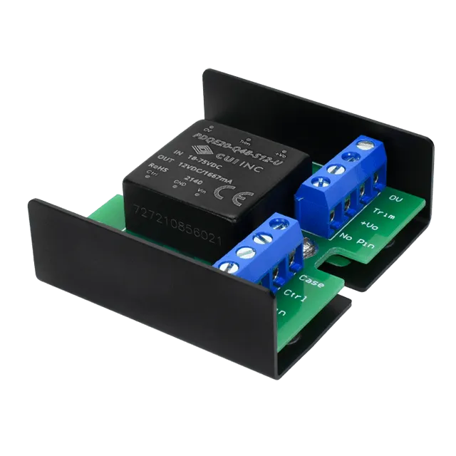 CUI Inc-PDQE20-Q48-S12-U DC to DC Converter and Switching Regulator Module Module DC-DC 48VIN 1-OUT 12V 1.667A 20W 8-Pin