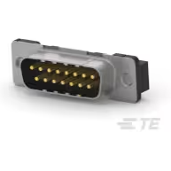 TE Connectivity-5-338310-2 Steckverbinder, D-Sub Conn D-Sub PIN 15 POS 1.37mm Solder ST Thru-Hole 15 Terminal 1 Port Tray