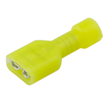 Quick Disconnect Terminal 24-26AWG Brass Yellow F 19.81mm Electro Tin InsulKrimp™ Bag