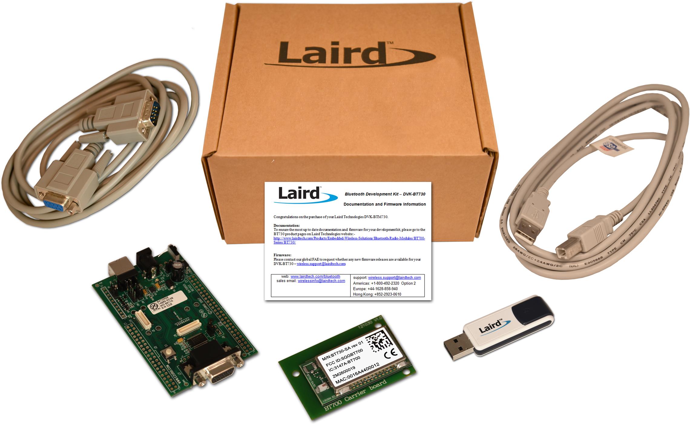 Ezurio-DVK-BT730-SA RF/Drahtlos-Entwicklungsplatinen und Kits BT730-SA Bluetooth Development Kit