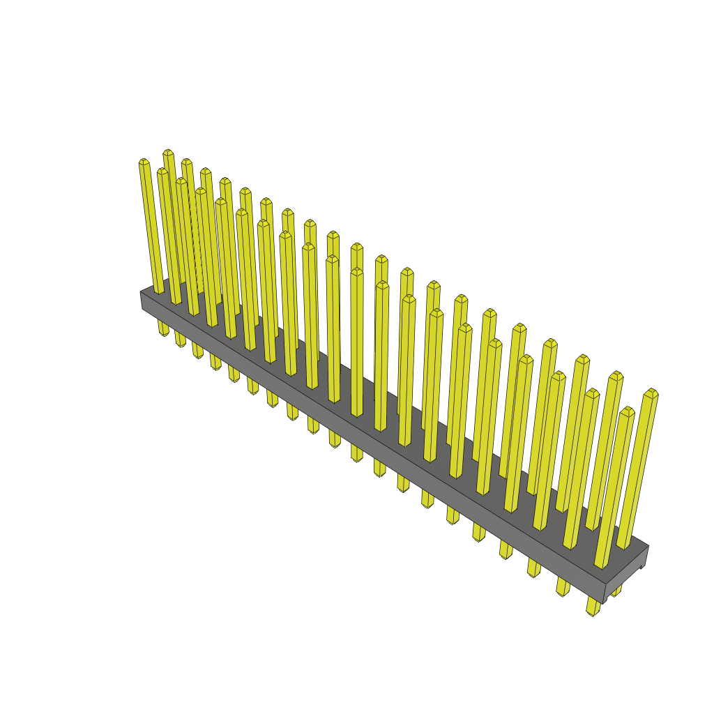 Samtec-MTMM-120-10-G-D-406 Steckverbinderleisten und Leiterplattenbuchsen Conn Unshrouded Header HDR 40 POS 2mm Solder ST Top Entry Thru-Hole Bulk