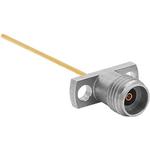 Bulgin Components PLC-RF292A2JCEES RF-Steckverbinder 2.92mm Series Pin With Extended, 2 Hole Flange