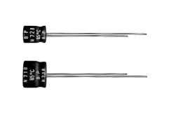 Nichicon-UMP1C330MDD1TP Capacitor Aluminum Electrolytic Cap Aluminum Lytic 33uF 16V 20% (6.3 X 5mm) Radial 2.5mm 0.049A 2000h 85°C Ammo