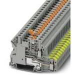 Conn Feed-Through Modular Terminal Block F 3 POS Screw T DIN Rail 20A