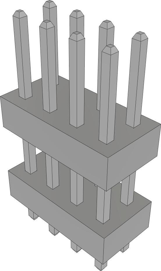 Samtec-TW-04-04-T-D-285-080 Steckverbinderleisten und Leiterplattenbuchsen Conn Board Stacker HDR 8 POS 2mm Solder ST Thru-Hole Bulk