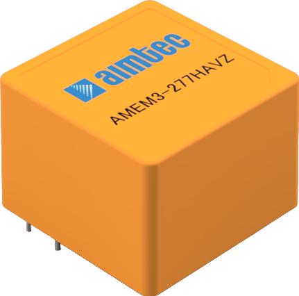 Aimtec-AMEM3-12S277HAVZ Suministro de energía de AC a CC AC/DC Power Supply Single-OUT 12V 0.25A 3W 4-Pin Box