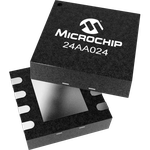 Microchip Technology-24AA024T-I/MC EEPROM EEPROM Serial-I2C 2K-bit 256 x 8 1.8V/2.5V/3.3V/5V 8-Pin DFN EP T/R